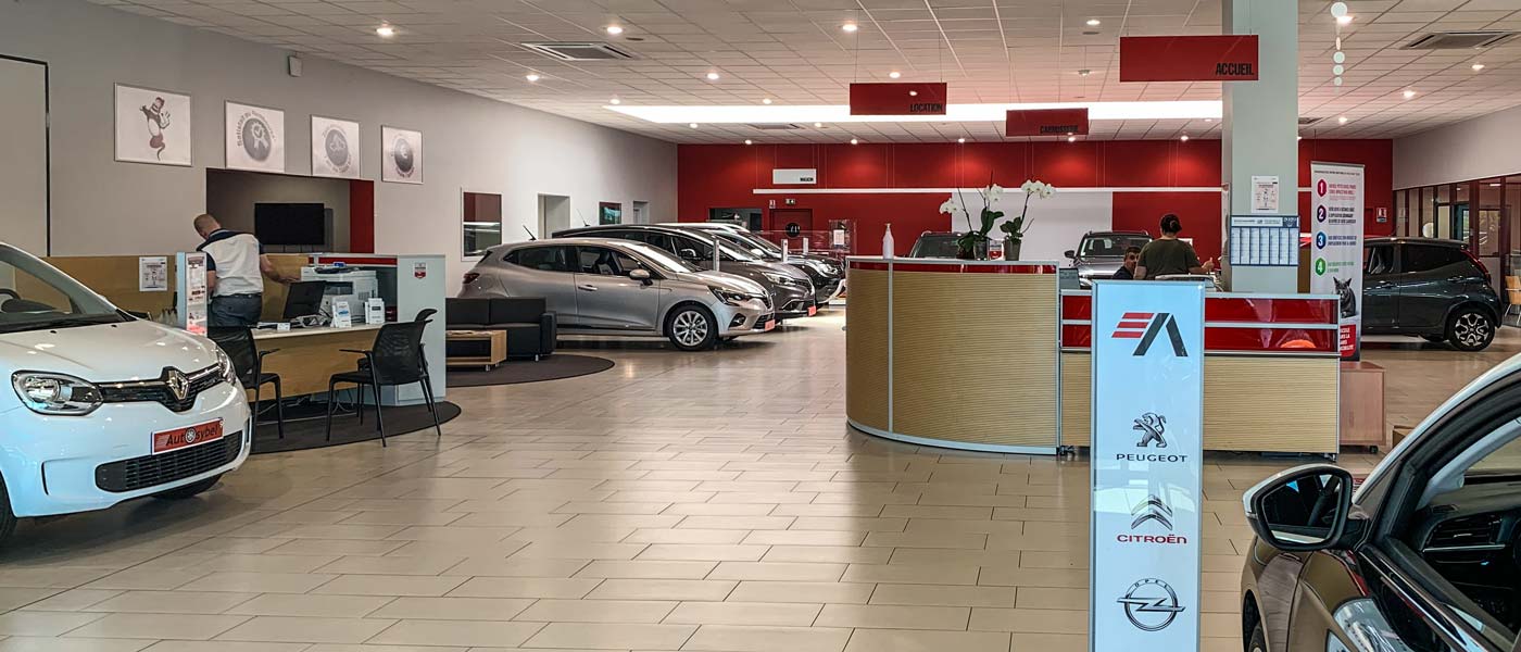 showroom concession Autosybel Bassussarry