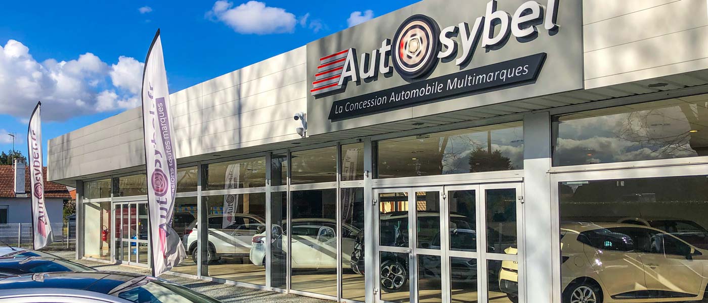 Extérieur concession Autosybel Pau